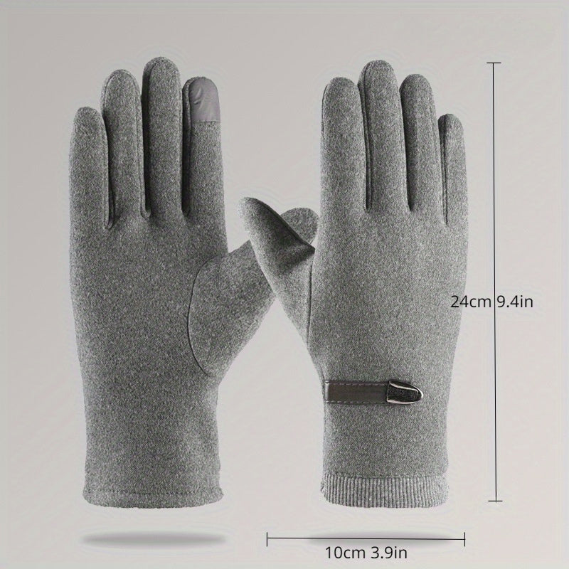 Men's Windproof Touch Screen Gloves For Cycling