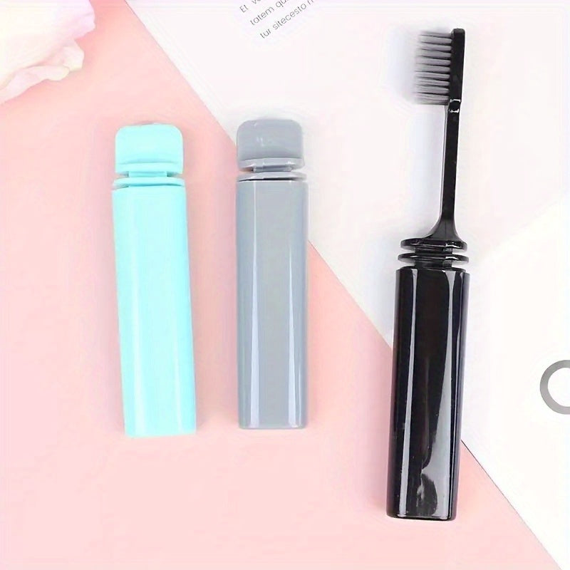 Portable Folding Toothbrush Soft Bristle Toothbrush 1pc
