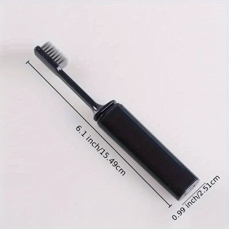 Portable Folding Toothbrush Soft Bristle Toothbrush 1pc