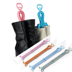 3pcs Plastic Boot Holders - Reusable Boot Shapers - Shoe Storage Organization