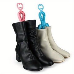 3pcs Plastic Boot Holders - Reusable Boot Shapers - Shoe Storage Organization