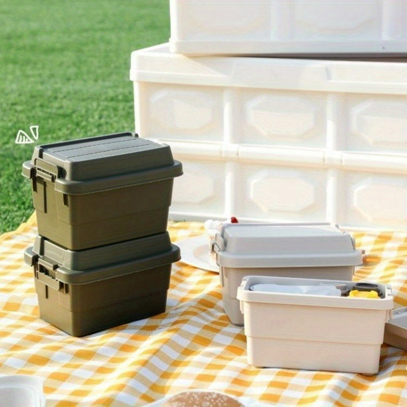 7pcs Camping Mini Storage Box Outdoor Camping Barbecue Tool Storage Box