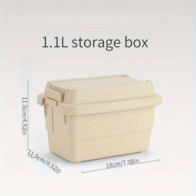 7pcs Camping Mini Storage Box Outdoor Camping Barbecue Tool Storage Box