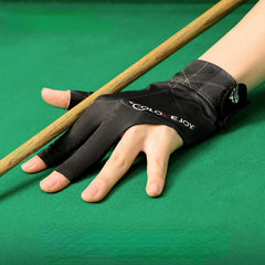 Pro Billiard Gloves Light & Breathable 3-Finger Fingerless Non-slip Glove