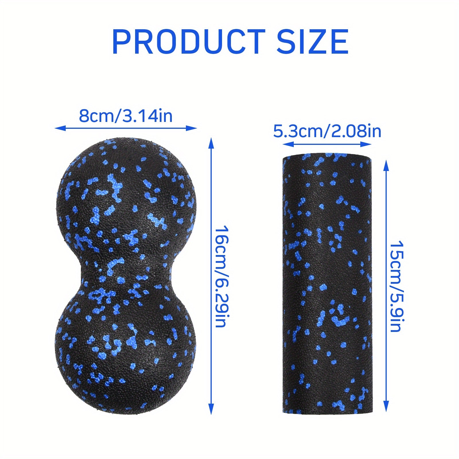 Fascia Ball & Roller Set for Muscle Relaxation