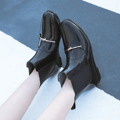 Chain Decor PVC Solid Rain Boots Non Slip Water Shoes