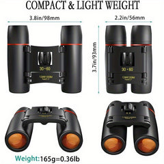 Portable High-Definition Binoculars for Travel and Hiking