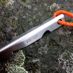 Stainless Steel V-shaped Tent Nail for Outdoor Camping