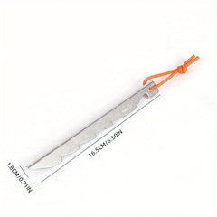 Stainless Steel V-shaped Tent Nail for Outdoor Camping