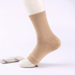 2 Pairs Toeless Compression Socks & Ankle Sleeves