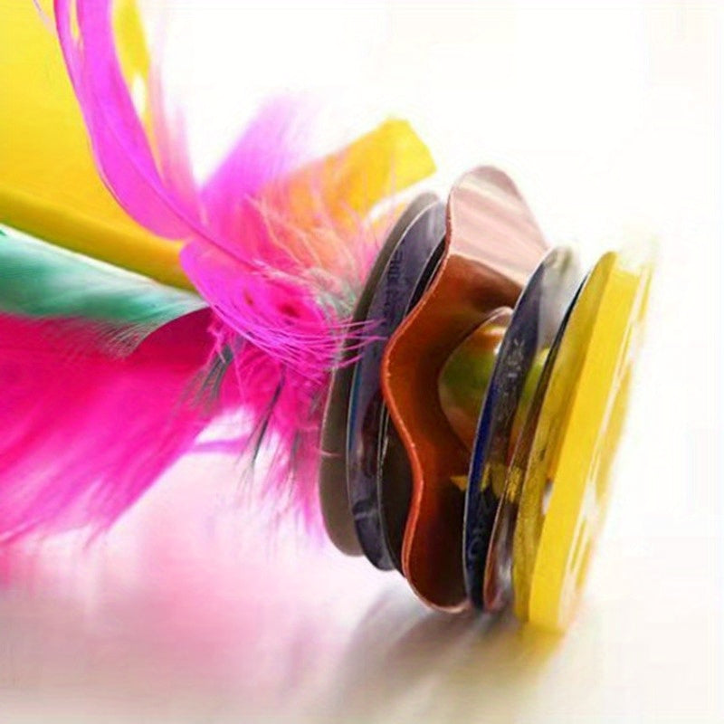 Goose Feather Shuttlecock Kicking Toy Fitness Training Equipment