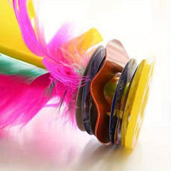 Goose Feather Shuttlecock Kicking Toy Fitness Training Equipment