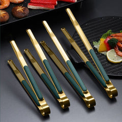 Stainless Steel Food Clip Kitchen BBQ Hot Pot Clip 4-Sizes