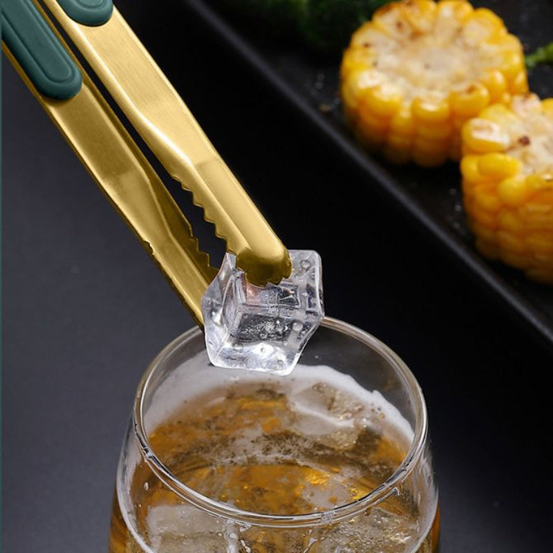 Stainless Steel Food Clip Kitchen BBQ Hot Pot Clip 4-Sizes