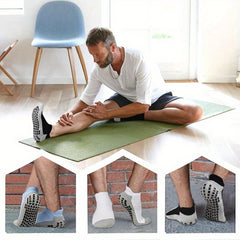 2 Pairs Non-Slip Soccer Socks Athletic Ankle Socks