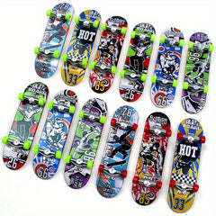 Alloy Finger Skateboard Small Toy for Desktop Play