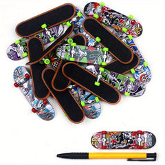 Alloy Finger Skateboard Small Toy for Desktop Play