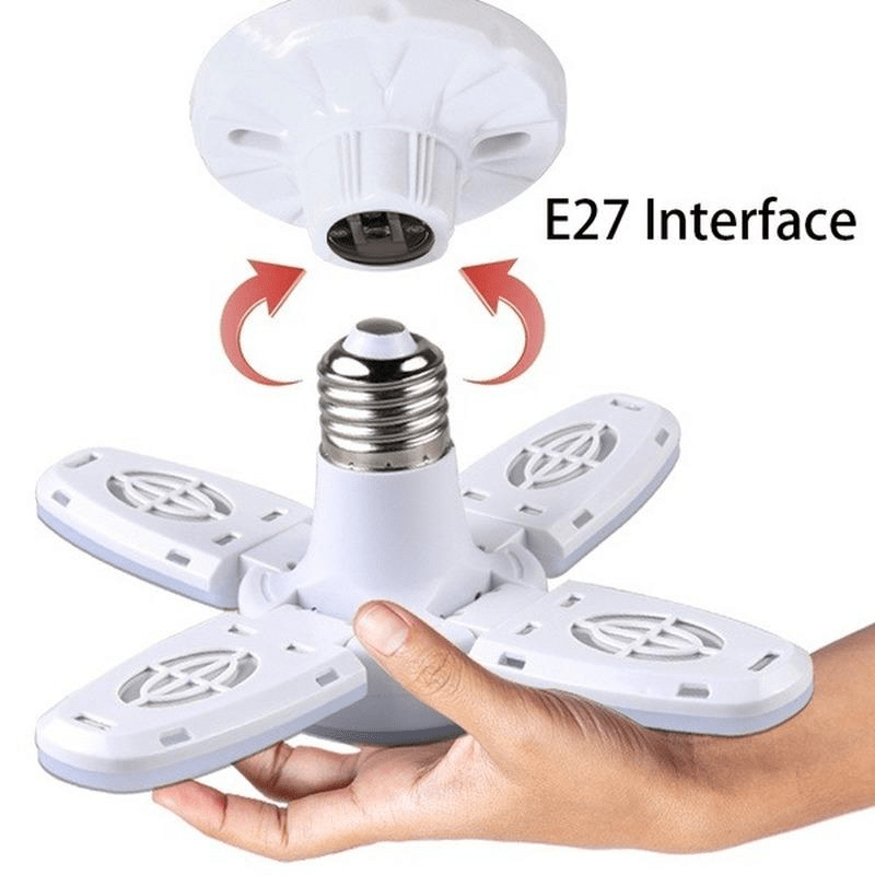 E27 LED Bulb Fan Blade Timing Lamp AC175 265V 28W