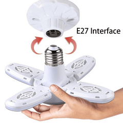 E27 LED Bulb Fan Blade Timing Lamp AC175 265V 28W