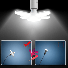 E27 LED Bulb Fan Blade Timing Lamp AC175 265V 28W
