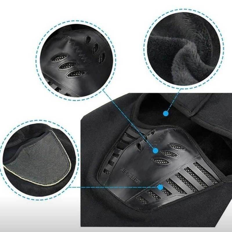 Windproof Full Face Mask for Winter Outdoor Fishing and Riding