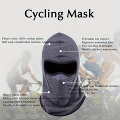 Windproof Full Face Mask for Winter Outdoor Fishing and Riding