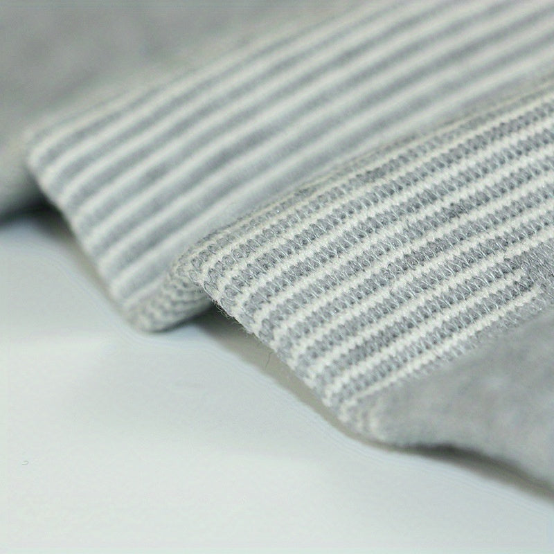 Bamboo Charcoal Knee Pads Warm Cold Legs Thin Summer Knitted