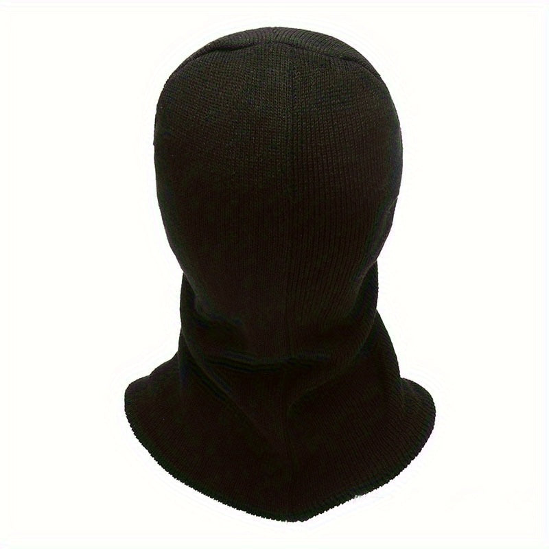 Woolen Hat for Autumn and Winter Riding with Neck Protection