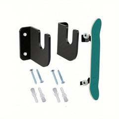 Skateboard Wall Mount Acrylic Display Racks Stand Storage Hanger Bracket