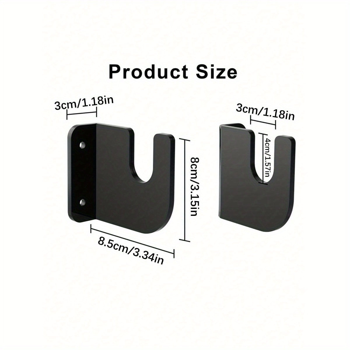 Skateboard Wall Mount Acrylic Display Racks Stand Storage Hanger Bracket