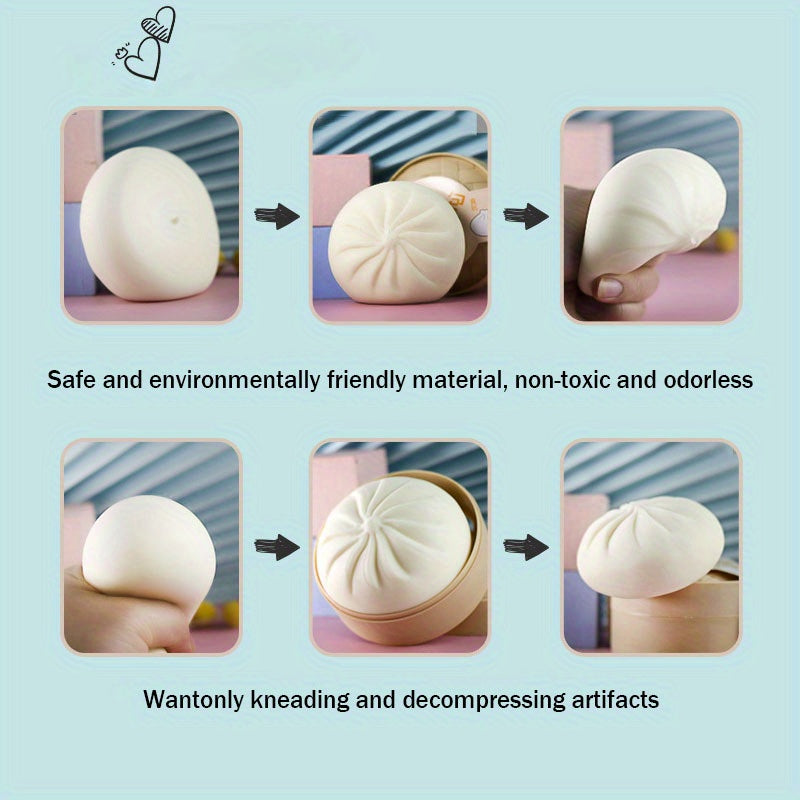 Simulation Fork Barbecue Decompressing Packet Pinch Toy