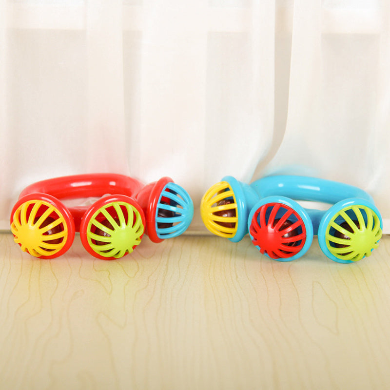 Colorful Handshake Bell, Soothing Ringing Sound, Set of 2