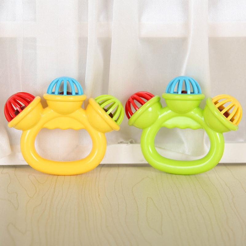 Colorful Handshake Bell, Soothing Ringing Sound, Set of 2
