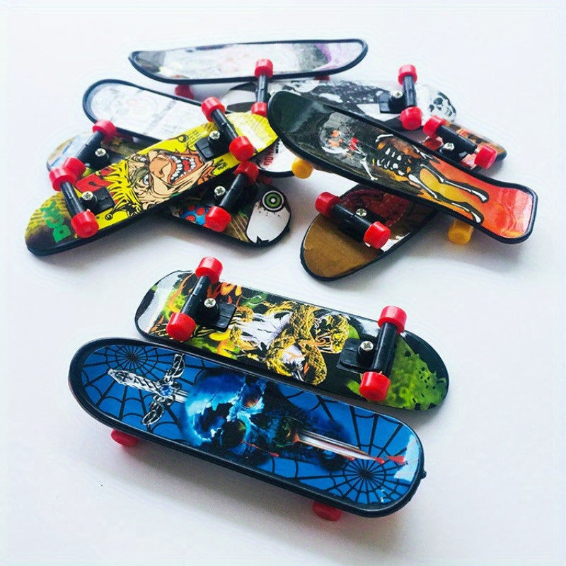 Mini Finger Skateboard Toy for Kids, Plastic, Fun Desk Item