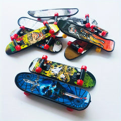 Mini Finger Skateboard Toy for Kids, Plastic, Fun Desk Item