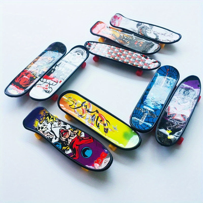 Mini Finger Skateboard Toy for Kids, Plastic, Fun Desk Item