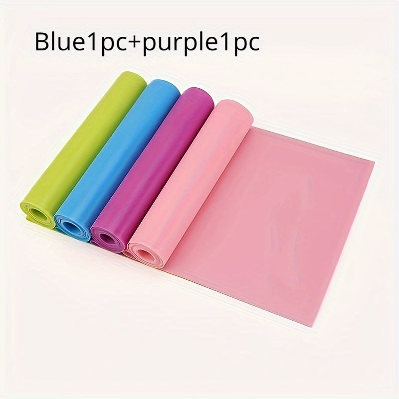2pcs TPE Yoga Resistance Tension Bands - Recovery & Therapy