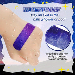 50pcs Starry Sky Bandage Cartoon Bandages Waterproof Breathable