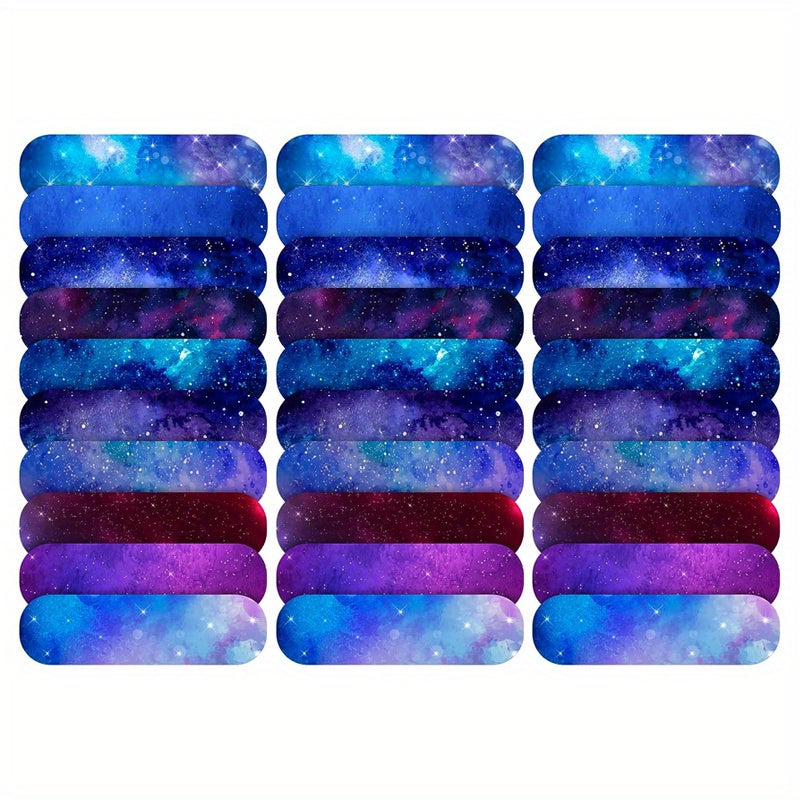 50pcs Starry Sky Bandage Cartoon Bandages Waterproof Breathable