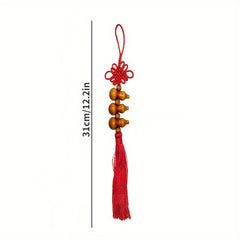 Peach Gourd Pendant Car Gourd Hanging Peaceful Gift