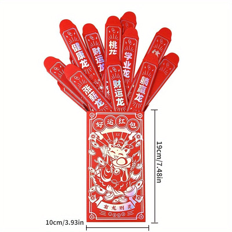 Dragon Year Red Envelope Bag Sealing Catapult Fireworks Spring Supplies