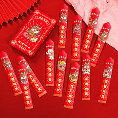 Dragon Year Red Envelope Bag Sealing Catapult Fireworks Spring Supplies