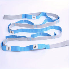 Nylon Yoga Stretching Strap 2.5m Non Elastic Resistance Rope