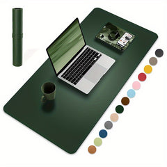 PU Leather Mouse Pad Non slip Keyboard Desk Pad Coffee Table Pad