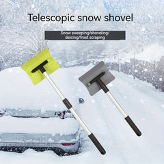 Car Windshield Ice Scraper Snow Brush Aluminum Alloy Winter Shovel