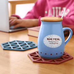 Geometric Tea Coaster Nordic Style Household Cup Mat