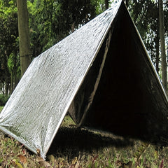 2pcs Emergency Mylar Thermal Blankets for Survival Outdoors