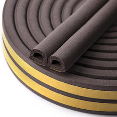Foam Window Seal Strip Adhesive Weatherstrip Soundproofing - White