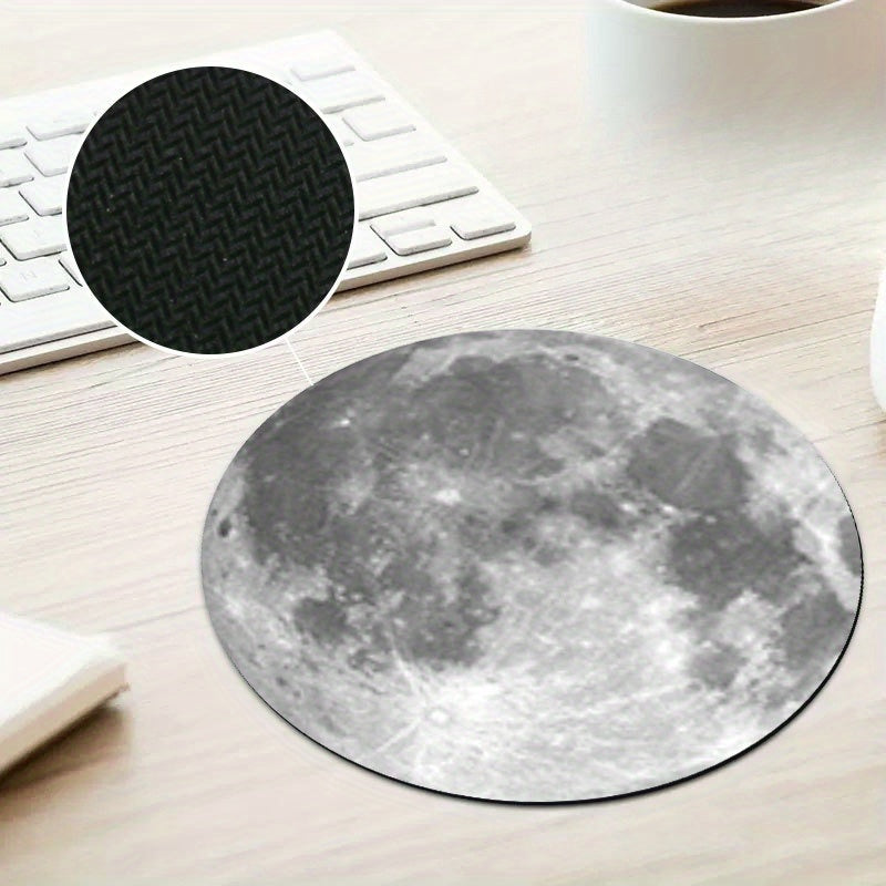 Planet Series Round Mouse Pad Small Cartoon Creative Computer Desk Pad