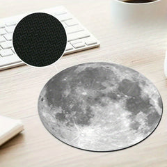 Planet Series Round Mouse Pad Small Cartoon Creative Computer Desk Pad